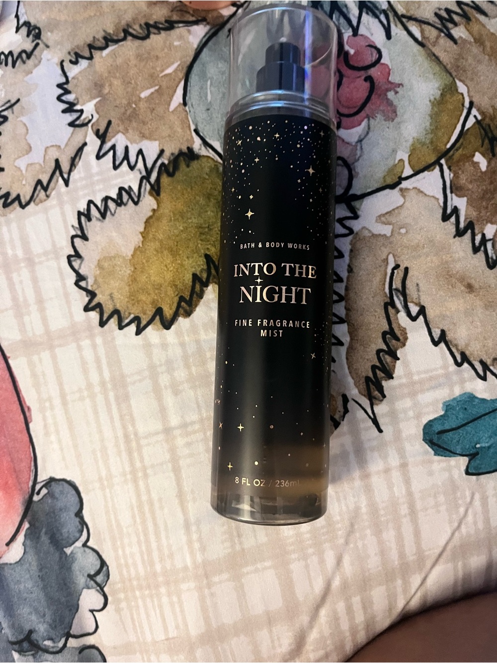 Bath & Body Works Into The Night Fine Fragrance Mist - Black & Gold